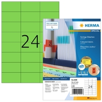 Etiket Herma 4409 70X37MM Groen 2400 Etiketten