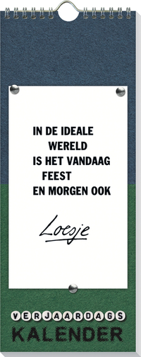 Verjaardagskalender - Loesje 7 - Los