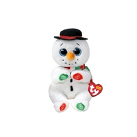 Ty Beanie Bellies Christmas Snowman Weaterby