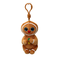 Ty Beanie Boo's Clip Christmas Gingerbread Cookie
