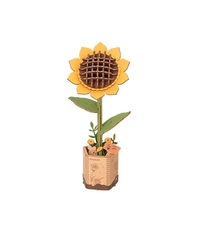 Robotime Houten Bloem Sunflower