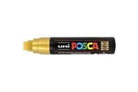 Paintmarker Uni Posca PC17K Extra Breed Rechthoek Goud