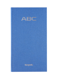 Adresboek Brepols Notaphone Nature Blauw