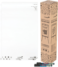 Flipoverpapier Legamaster Sketch Eco Blanco 2X 50 Vellen