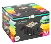 Alcoholmarkers Nassau Arts Duopunt Set À 168 Kleuren