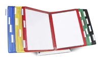 Zichtpanelensysteem Bureau Tarifold Metaal A4 Met 30-Tassen Assorti