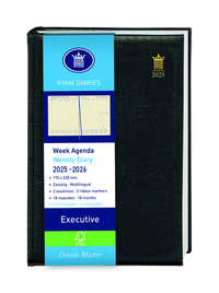 Agenda 2025 Executive Ryam 18-M Creme Papier