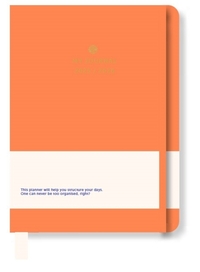 Schoolagenda 2025 A-Journal Orange 12-M FSC