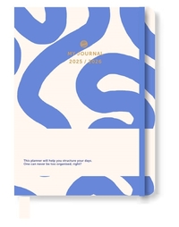 Schoolagenda 2025 A-Journal Flow Blue 18-M FSC