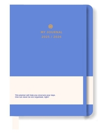 Schoolagenda 2025 A-Journal Lavender Blue 18-M FSC