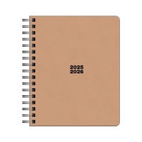 Schoolagenda 2025 B5 Planner Basics Kraft FSC