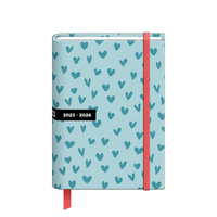 Schoolagenda 2025 Studie Trend Hearts Spot & Elastiek FSC