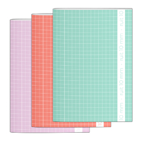 Schrift A4 Ruit 5-Pak Pastel Uni3 Ass FSC