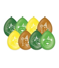 Balloons Jungle Cartoon