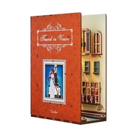 Tonecheer Travel In Venice Bookend Book Nook