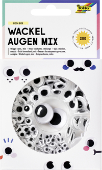 Wiebelogen Folia Box À 200 Stuks 7 Soorten Assorti