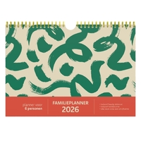 Familieplanner 26 A4 Week - CT Groen