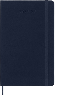 Agenda 2025/2026 Moleskine 18M Planner Weekly 7Dagen/1Pagina Large HC Sapphire Blue