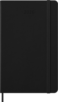 Agenda 2026 Moleskine 12M Planner Weekly 7Dagen/2Pagina's Large HC Black