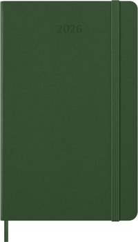 Agenda 2026 Moleskine 12M Planner Weekly 7Dagen/1Pagina Large HC Myrtle Green