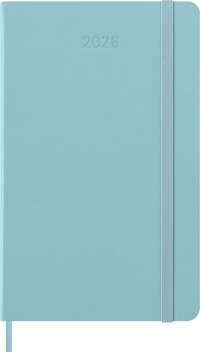 Agenda 2026 Moleskine 12M Planner Weekly 7Dagen/1Pagina Large HC Aquamarine