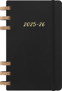 Agenda 2025/2026 Moleskine 12M Academic Weekly 7Dagen/1Pagina Myrtle Large SC Black