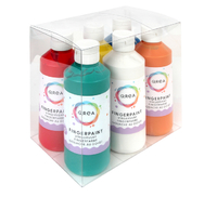 Vingerverf Qrea Set À 6 Kleuren 250ML