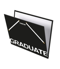 Tekenmap Canson Graduate Elastieksluiting 320X450MM Zwart