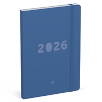 Agenda 2026 Lannoo Bureau A5 QC Colour 7Dagen/2Pagina's Blauw