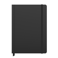 Notitieboek A5 Atelier 44 HC Pu ZW