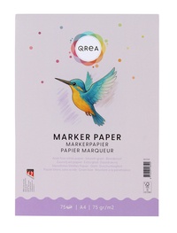 Markerblok Qrea A4 75Gram 75Vel