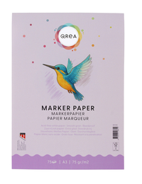 Markerblok Qrea A3 75Gram 75Vel
