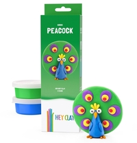 Klei Hey Clay Peacock 3 Potjes