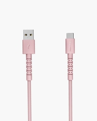 Cable Usb-A Usb-C 2M Pastel Pink Fresh N Rebel