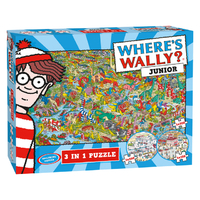 Puzzel Where's Wally 3 In 1 Junior