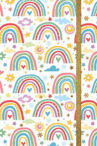 Notitieboekje Regenboog/TC/150-110MM/Multi/Papier