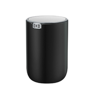 Afvalbak Eko Fandy 2 Tafelmodel Met Swingdeksel 2,2 Liter Zwart