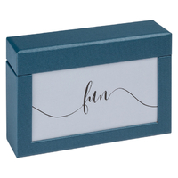 Fotobox Walther Design Fun 10X15CM 100 Foto's Blauw