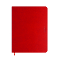 Notitieboek De Kempen Poppy 171X220MM Lijn 192 Pagina's 90GR Rood