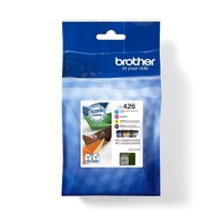 Inktcartridge Brother LC-426Val Zwart + 3 Kleuren