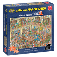 Puzzel Jan Van Haasteren De Bibliotheek 500XL 500 Stukjes