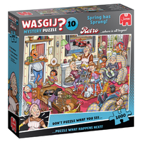 Puzzel Wasgij Retro 10 De Voorjaars Schoonmaak! 1000 Stukjes
