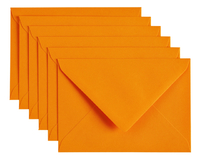 Envelop Papicolor C6 114X162MM Oranje