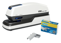 Nietmachine Elektrisch Rapid Optima Grip 20Vel Zilver/Zwart