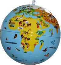 Opblaasbare bol 30 Op ontdekking!