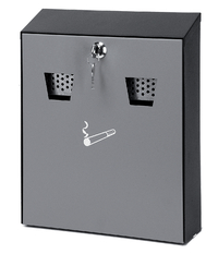 Wandasbak Met Binnenemmer Zwart/Grijs