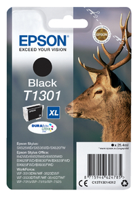 Inktcartridge Epson T1301 Zwart