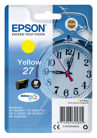 Inktcartridge Epson 27 T2704 Geel