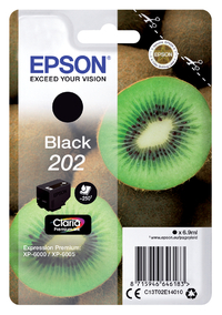 Inktcartridge Epson 202 T02e14 Zwart