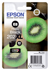 Inktcartridge Epson 202XL T02H14 Foto Zwart